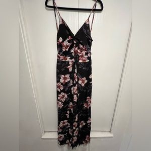 Fashion on Earth - Jumpsuit - Black/Floral - Small